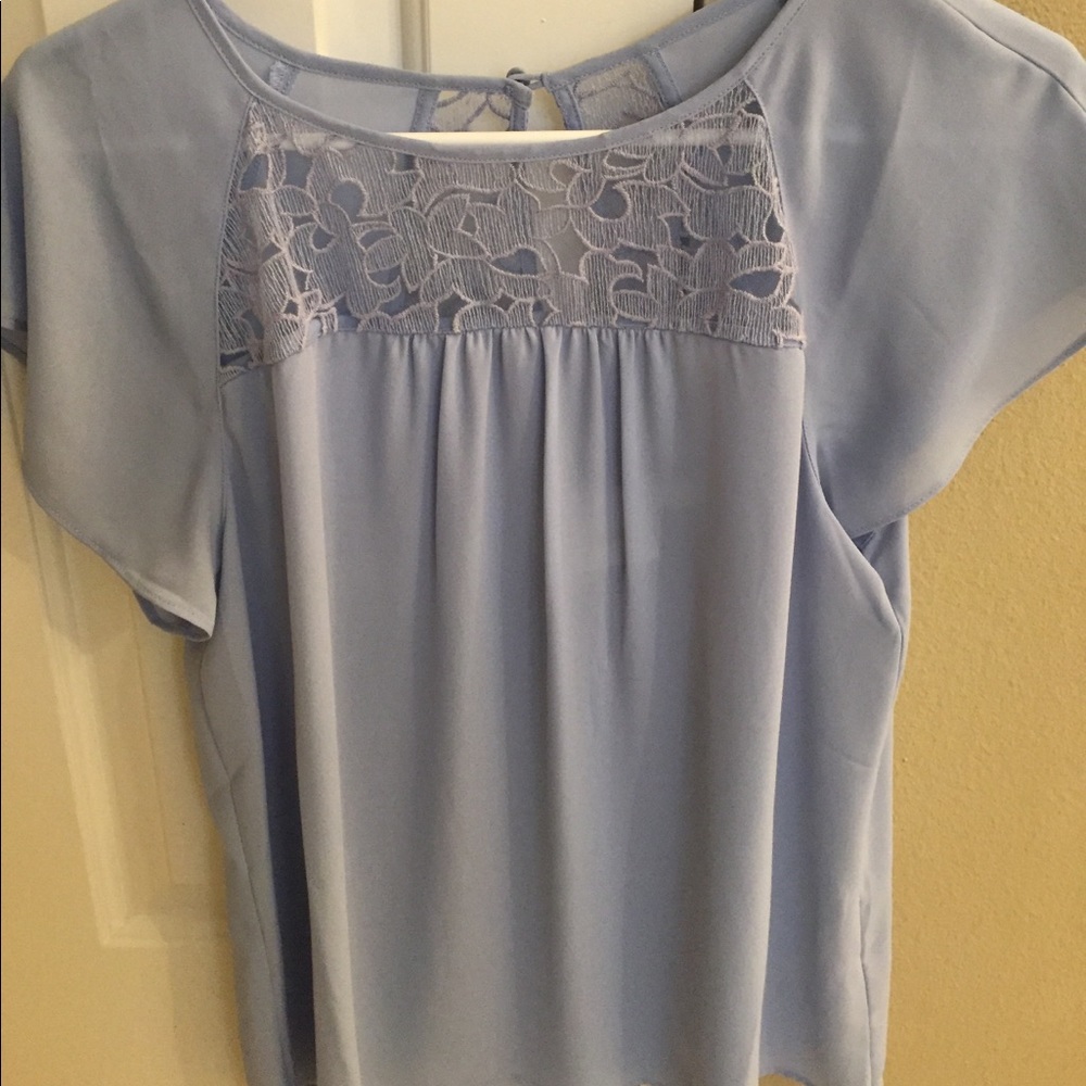 Maeve Anthropologie lace blouse